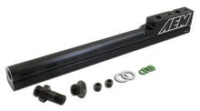 Load image into Gallery viewer, AEM 94-01 Integra Black Fuel Rail - Side View