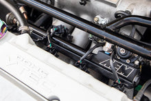 Load image into Gallery viewer, AEM 94-01 Integra Black Fuel Rail - Back View