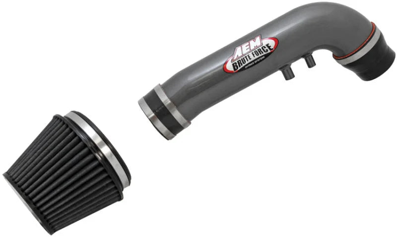 AEM 96-04 Ford Mustang GT Silver Brute Force Air Intake - Main Product View