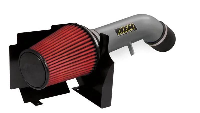 AEM 99-06 Chevy/GMC 5.3/6.0L Silver Brute Force Intake - Main Product View