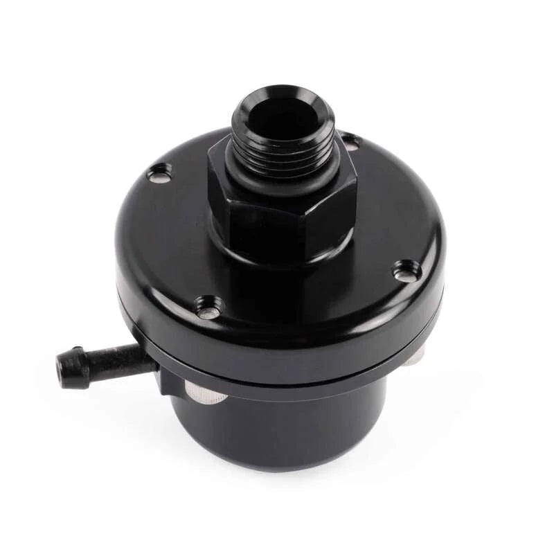 AEM AN6 ORB 40-100psi Fuel Pulse Damper - Back View
