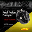 Load image into Gallery viewer, AEM AN6 ORB 40-70psi Fuel Pulse Damper - Side View
