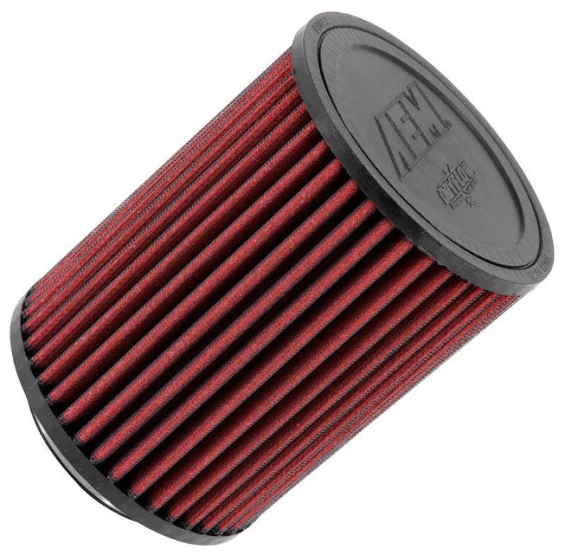 AEM Air Filter, 3inFLG/ 5inOD/ 6-1/2inH Dry Flow - Main Product View