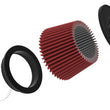 Load image into Gallery viewer, AEM Air Filter 5in Flange 6-1/2inb 5-1/8int 4inh - Back View