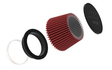 Load image into Gallery viewer, AEM Air Filter 5in Flange 6-1/2inb 5-1/8int 4inh - Back View