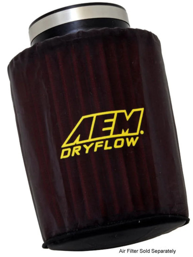 AEM Air Filter Wrap 6 in Base 5 1/8in Top 7 1/8 in Tall - Main Product View