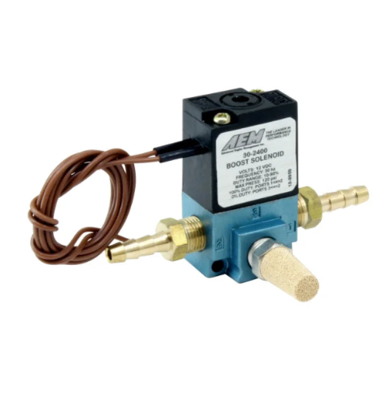 AEM Boost Control Solenoid - Back View