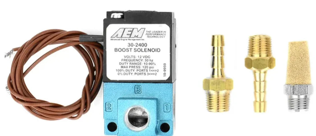 AEM Boost Control Solenoid - Installation View