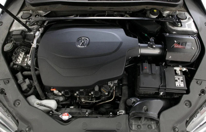 AEM C.A.S 15-20 Acura TLX 3.5L V6 F/I Cold Air Intake System - Back View