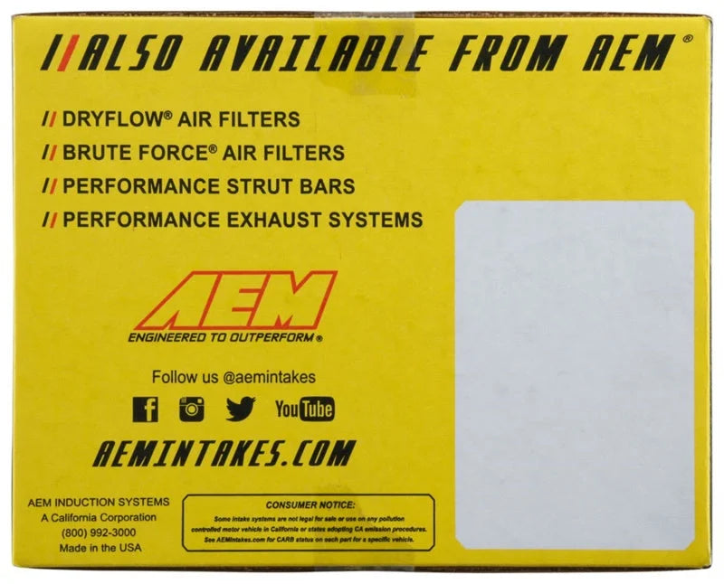 AEM C.A.S 18-19 Subaru Forester 2.5L F/I Cold Air Intake System - Additional View 12