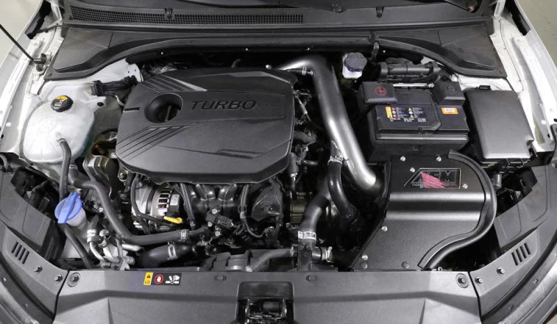 AEM C.A.S. 19-20 Hyundai Veloster L4-1.6L F/I Cold Air Intake - Back View
