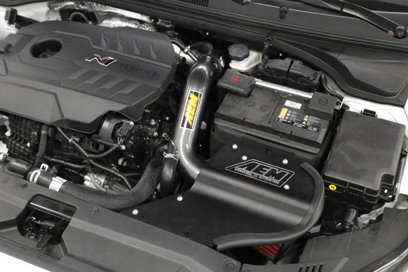 AEM C.A.S 19-20 Hyundai Veloster N 2.0T F/I Cold Air Intake System - Back View