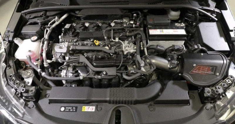 AEM C.A.S. 19 Toyota Corolla Hatchback 2.0L F/I Cold Air Intake - Side View
