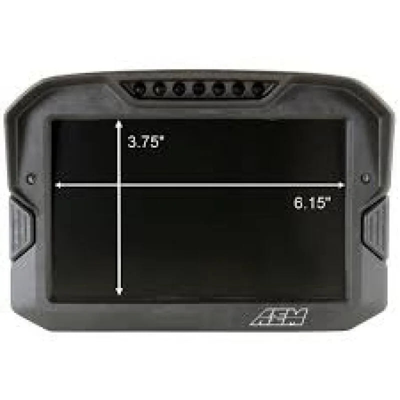 AEM CD-7 Logging GPS Enabled Race Dash Carbon Fiber Digital Display w/o VDM (CAN Input Only) - Additional View 5