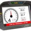 Load image into Gallery viewer, AEM CD-7 Non Logging GPS Enabled Race Dash Carbon Fiber Digital Display w/o VDM (CAN Input Only) - Side View