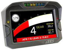 Load image into Gallery viewer, AEM CD-7 Non Logging GPS Enabled Race Dash Carbon Fiber Digital Display w/o VDM (CAN Input Only) - Installation View