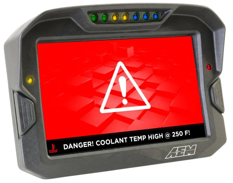 AEM CD-7 Non Logging Race Dash Carbon Fiber Digital Display (CAN Input Only) - Additional View 8