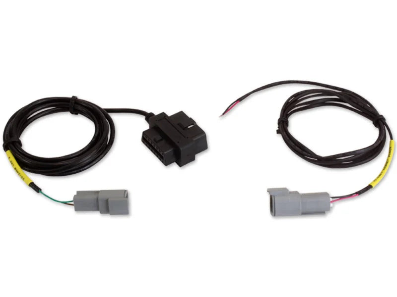 AEM CD-7/CD-7L Plug & Play Adapter Harness for OBDII CAN Bus - Side View