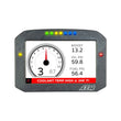 Load image into Gallery viewer, AEM CD-7LG Carbon Logging Flush Digital Dash Display w/ Internal 20Hz GPS &amp; Antenna - Detail View