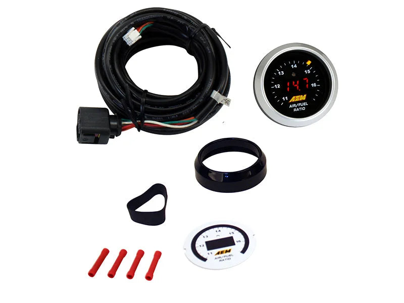 AEM Digital Wideband UEGO Gauge w/o Sensor - Side View