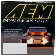 Load image into Gallery viewer, AEM DryFlow Air Filter - Round 2.75in ID x 6.25in OD x 8.25in H fits 2007-2014 Ford/Volvo - Additional View 7