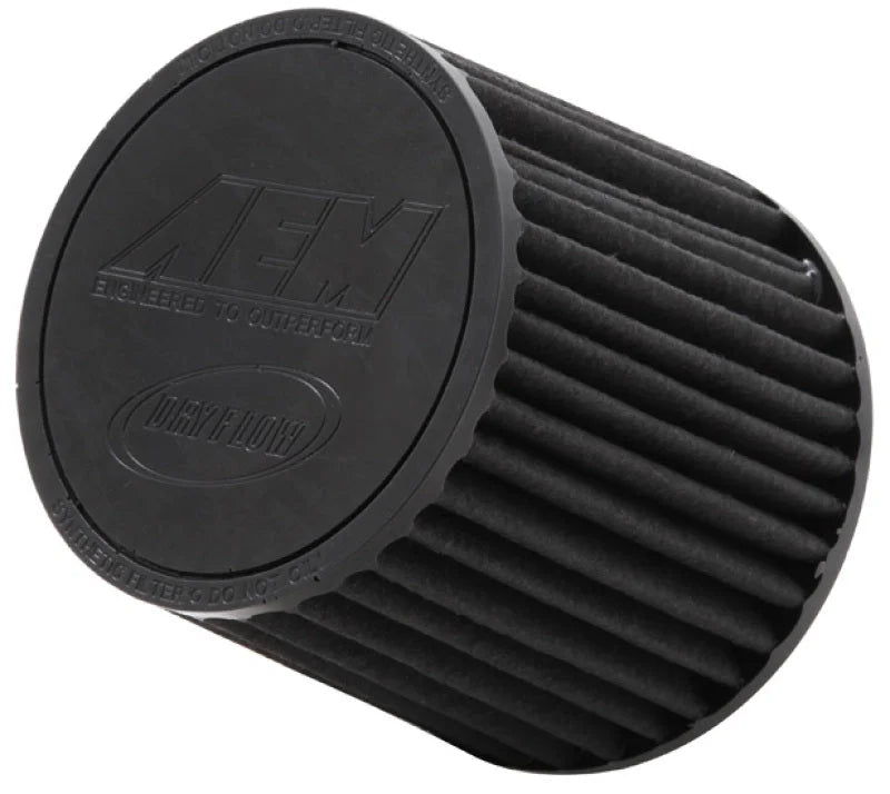 AEM Dryflow 3.25in. X 5in. Round Tapered Air Filter - Main Product View