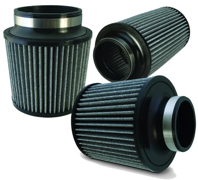 AEM Dryflow 3.5in. X 7in. Round Tapered Air Filter - Installation View