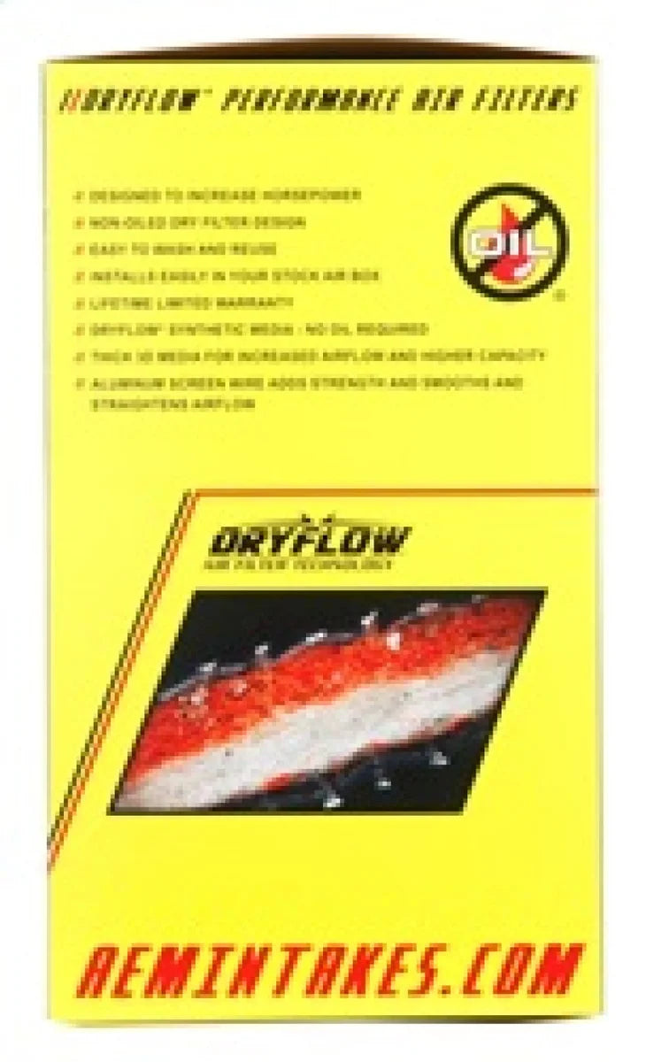 AEM Dryflow 4in x 7in Dryflow W/O Hole - Additional View 7
