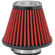 Load image into Gallery viewer, AEM Dryflow Air Filter - 3.5in FLG / 8-1/2in L x 7in W / Top 6-1/4in L x 4in W / 5-1/2in H (S/O) - Side View
