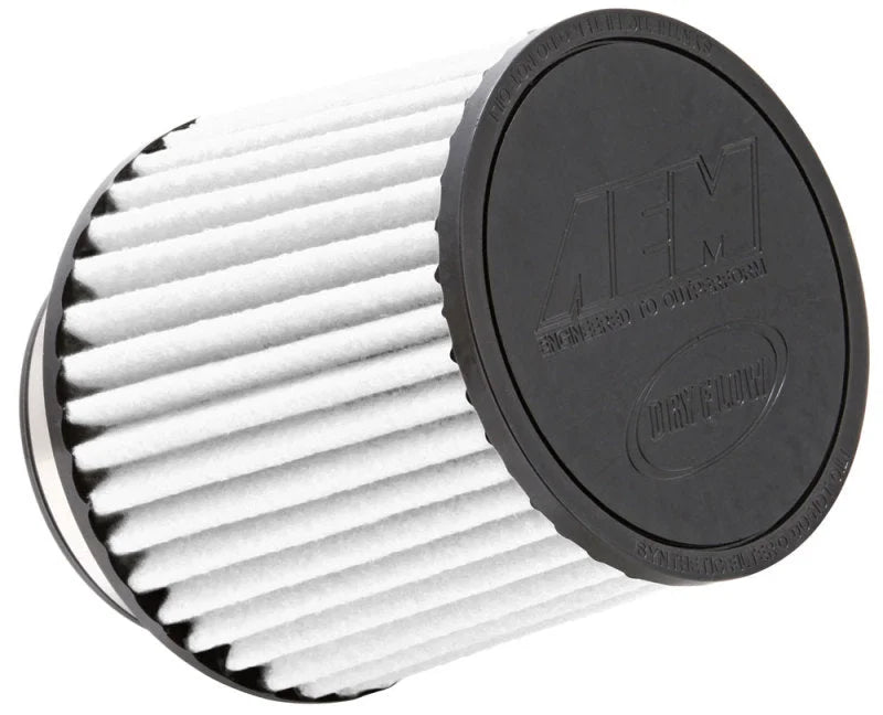 AEM Dryflow Conical Air Filter 6in Base OD x 3.5in Flange ID x 5.25in Height - Main Product View
