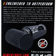Load image into Gallery viewer, AEM Dryflow Conical Air Filter 6in Base OD x 3.5in Flange ID x 5.25in Height - Back View