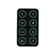 Load image into Gallery viewer, AEM EV 8 Button Keypad CAN Based Programmable Backlighting - Side View