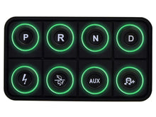 Load image into Gallery viewer, AEM EV 8 Button Keypad CAN Based Programmable Backlighting - Back View