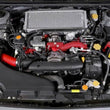 Load image into Gallery viewer, AEM Induction 2019 Subaru WRX STI 2.5L Cold Air Intake - Wrinkle Red - Side View