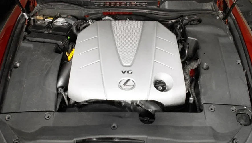 AEM C.A.S. 06-13 Lexus IS250 V6-2.5L F/I Cold Air Intake System - Back View