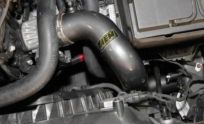 AEM 2011-2014 Hyundai Sonata/Kia Optima 2.4L L4 - Cold Air Intake System - Back View