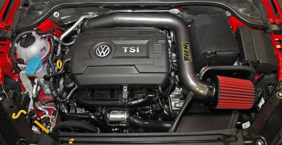 AEM 2015 Volkswagen Jetta 2.0L L4 - Cold Air Intake System - Side View