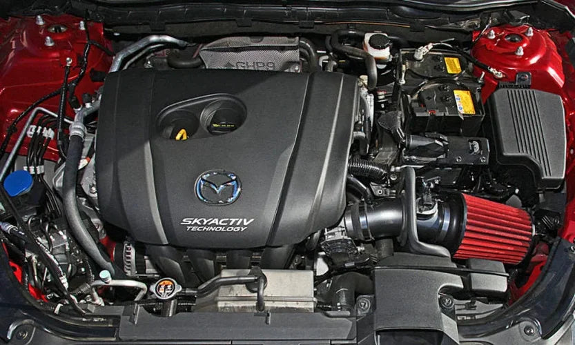AEM 14-16 Mazda 6 2.5L - Cold Air Intake System - Side View