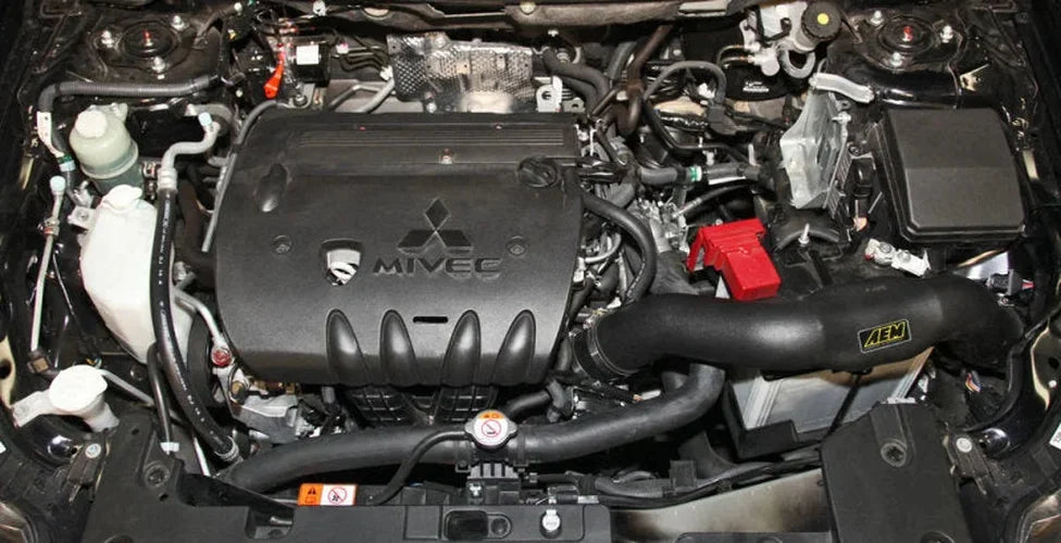 AEM 2015 Mitsubishi Lancer 2.0/2.4L - Cold Air Intake System - Back View