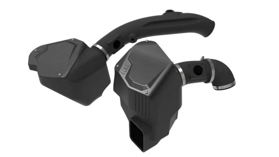 AEM 15-20 BMW M3 S55 3.0L L6 TT Cold Air Intake System - Back View