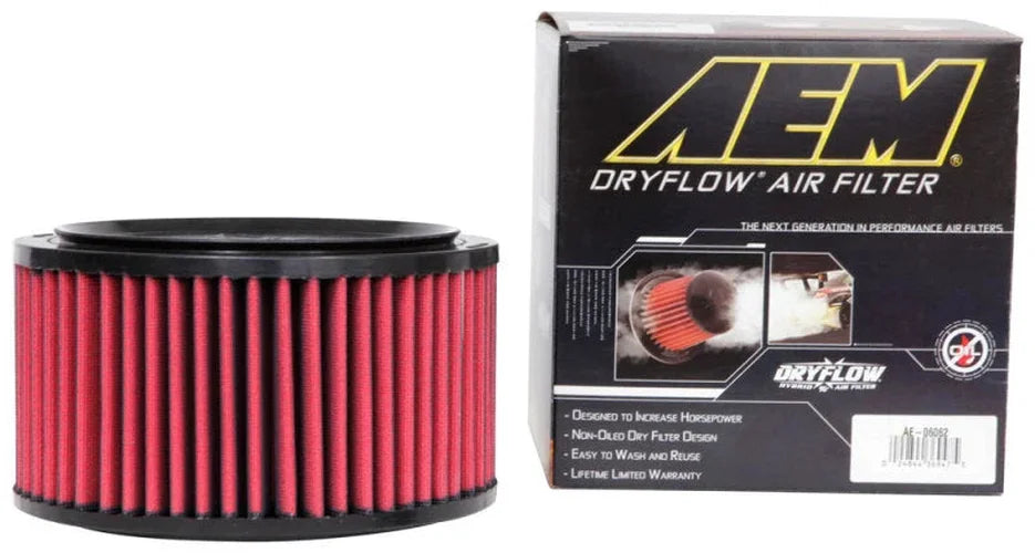AEM 12-15 Ford Ranger 2.5L F/I DryFlow Air Filter - Back View