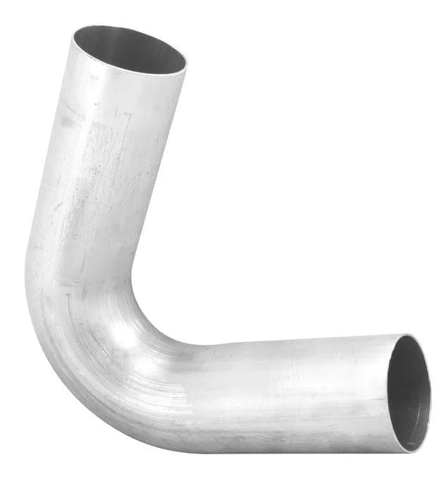 AEM Induction Tube 3.5in od 60 Deg Bend Al 1D - Side View