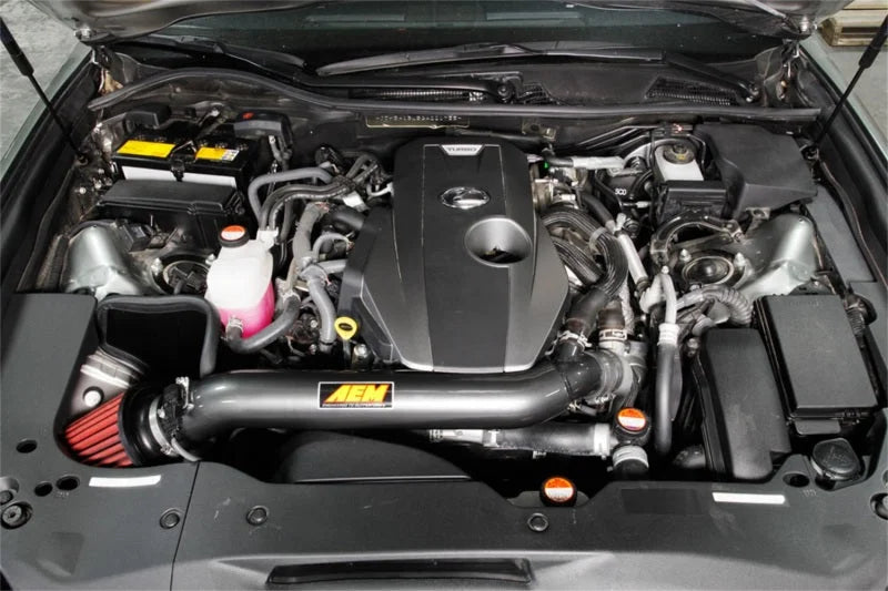 AEM Lexus GS200T L4-2.0L F/l Cold Air Intake - Side View