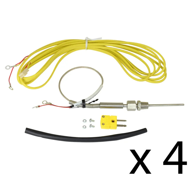 AEM Single K-Type Thermocouple Kit - 4 Pack - Main Product View