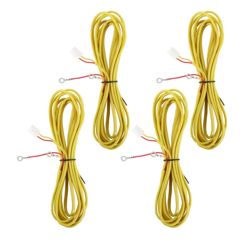 AEM Single K-Type Thermocouple Kit - 4 Pack - Side View