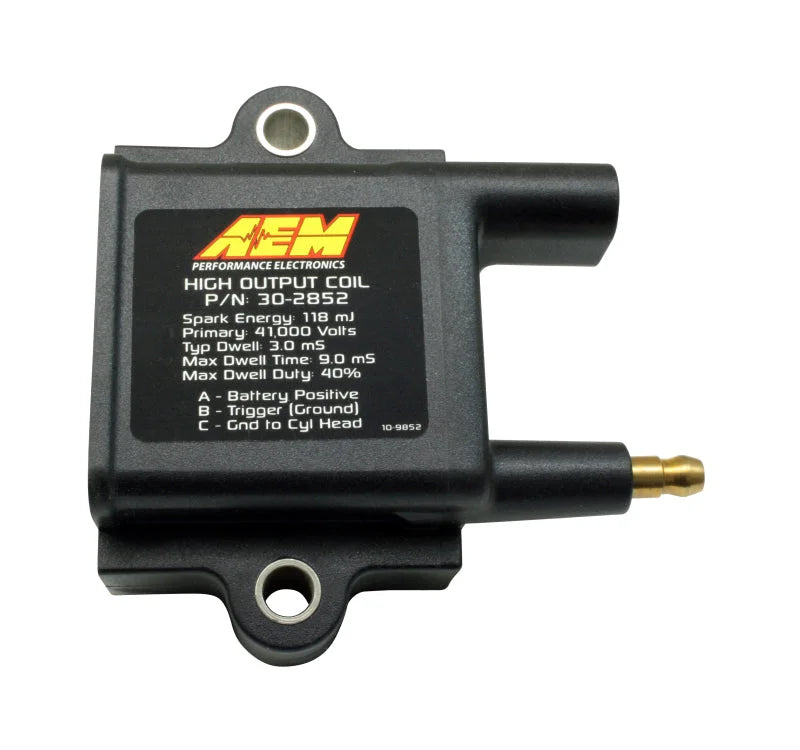 AEM Universal High Output Inductive Dumb Coil - Side View
