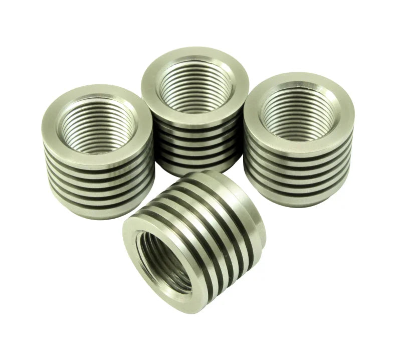 AEM Universal Stainless Tall Manifold Bung Install Kit - Detail View