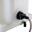 Load image into Gallery viewer, AEM V2 5 Gal Tank Kit w/ Conductive Fluid Level Sensor - Back View
