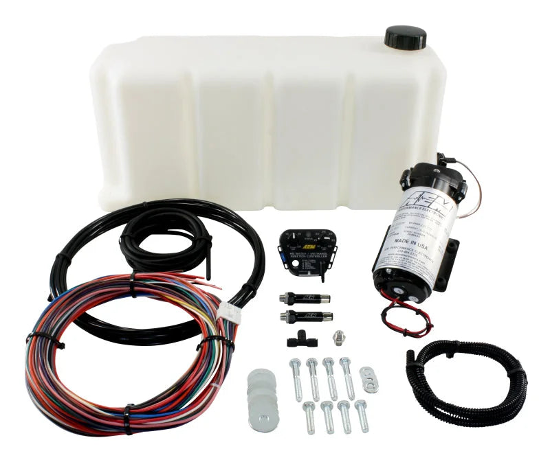 AEM V2 5 Gallon Diesel Water/Methanol Injection Kit (Internal Map) - Back View