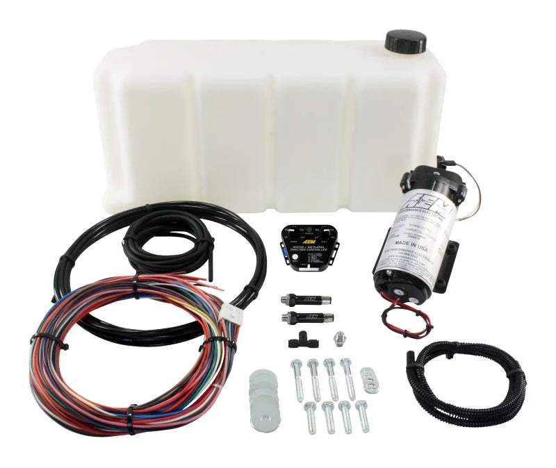 AEM V2 5 Gallon Diesel Water/Methanol Injection Kit - Multi Input - Back View